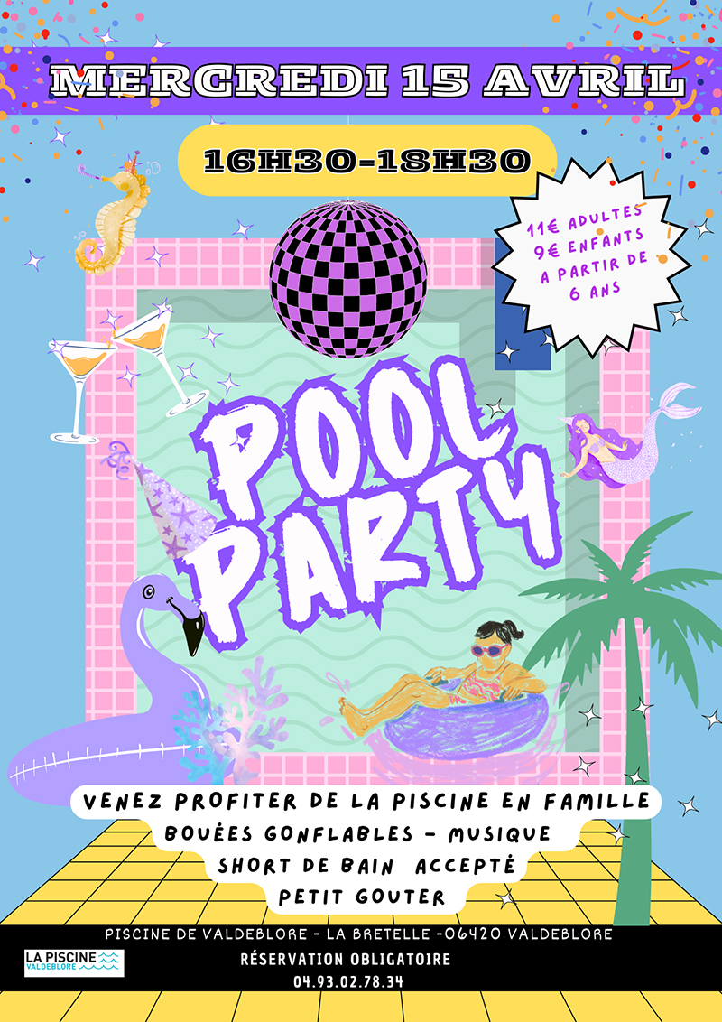 pool party avril 2